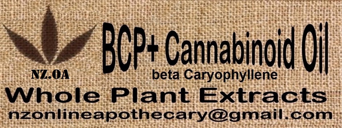 New Zealand Online Apothecary – BCP+ 30x Cannabinoid Oil beta Caryophyllene (BCP) Whole Plant Liquid Extracts & Balm.